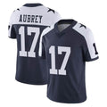 Parkc D.Cowboys #17 Brandon Aubrey Player Navy-White Limited Alternate Vapor Untouchable Home Game Stitched Jerseys
