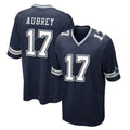 Parkc D.Cowboys #17 Brandon Aubrey Player Navy Home Game Stitched Jerseys
