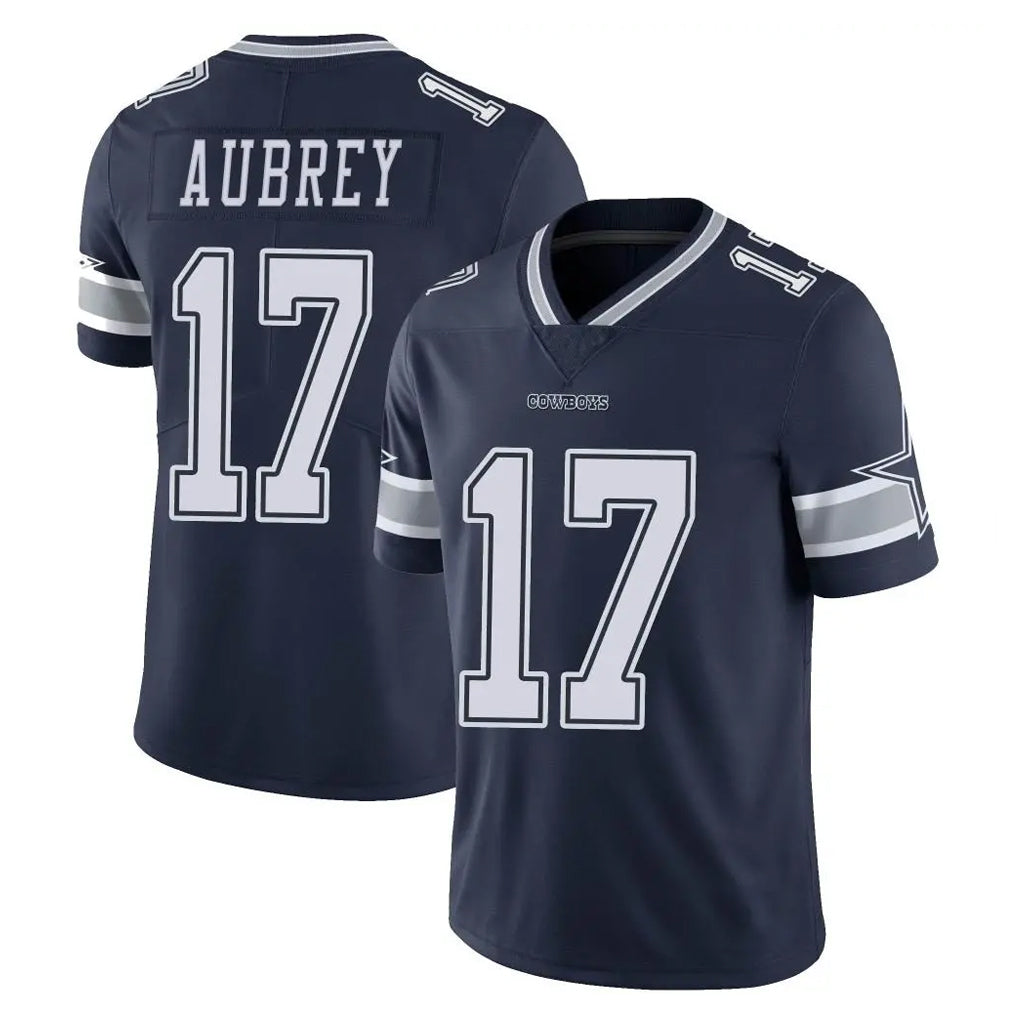 Parkc D.Cowboys #17 Brandon Aubrey Player Navy Vapor Untouchable Limited Home Game Stitched Jerseys