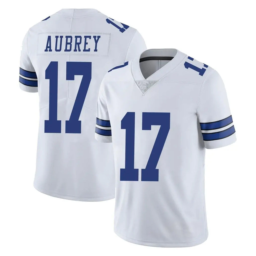 Parkc D.Cowboys #17 Brandon Aubrey Player White Vapor Untouchable Limited Home Game Stitched Jerseys