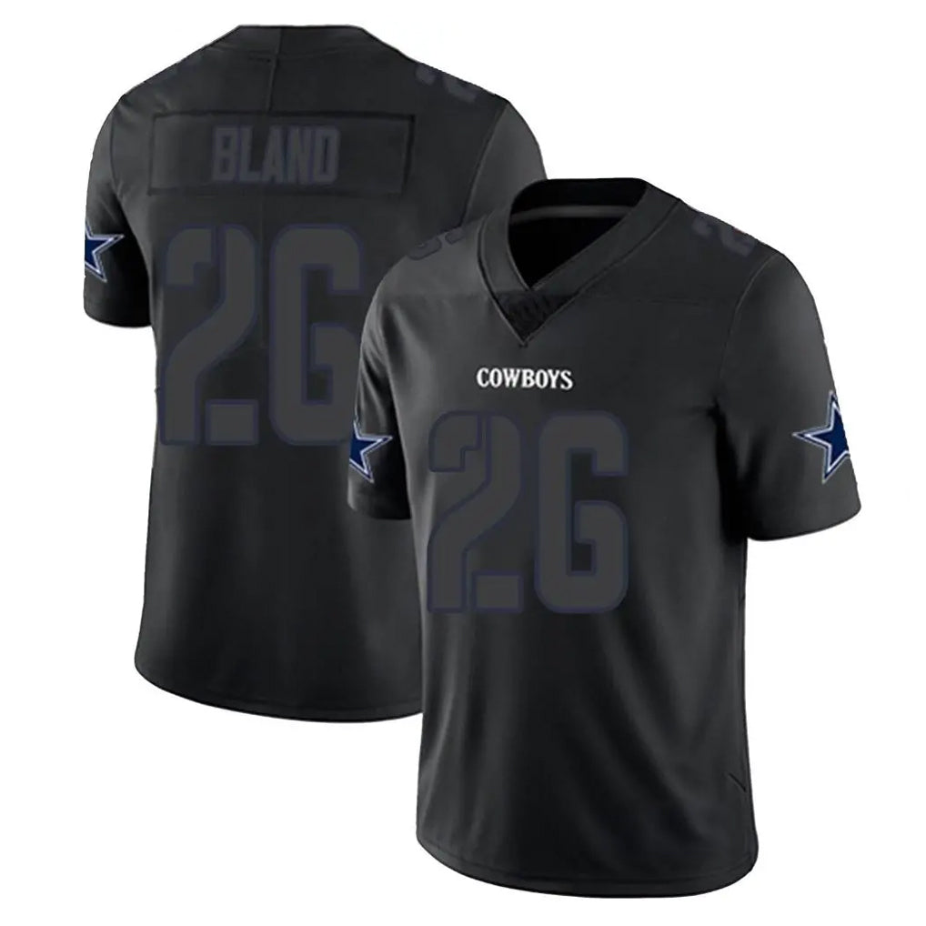 Parkc D.Cowboys #26 DaRon Bland Player Black Impact Limited Home Game Stitched Jerseys