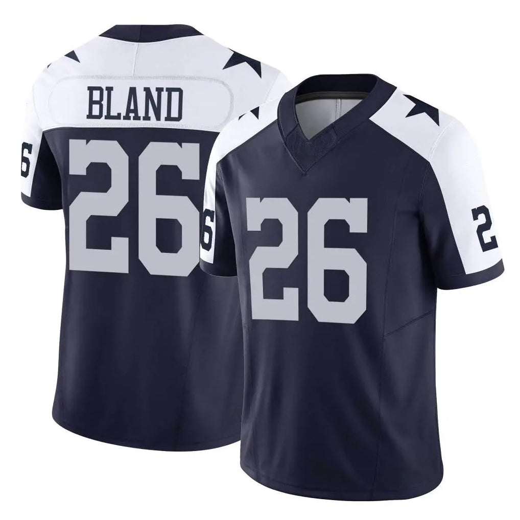 Parkc D.Cowboys #26 DaRon Bland Player Navy-White Limited Alternate Vapor F.U.S.E. Home Game Stitched Jerseys
