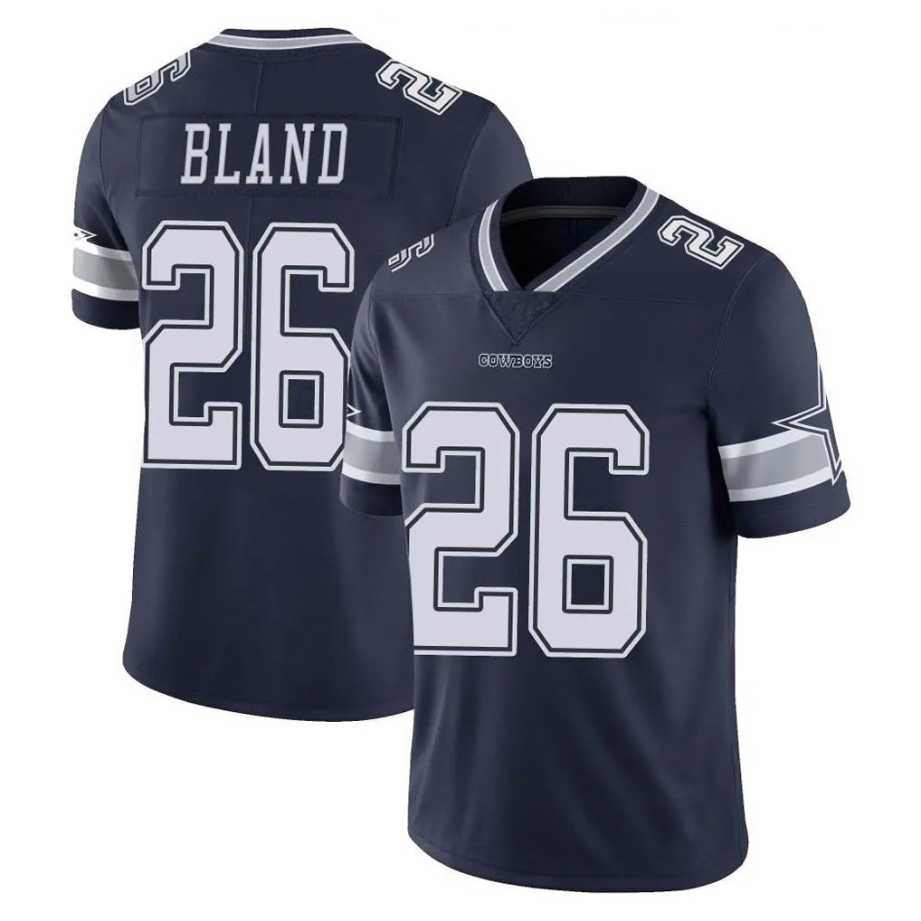 Parkc D.Cowboys #26 DaRon Bland Player Navy Vapor Untouchable Limited Home Game Stitched Jerseys