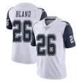 Parkc D.Cowboys #26 DaRon Bland Player White-Navy Limited Color Rush Vapor Untouchable Home Game Stitched Jerseys