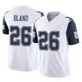 Parkc D.Cowboys #26 DaRon Bland Player White-Navy Limited Vapor F.U.S.E. Home Game Stitched Jerseys