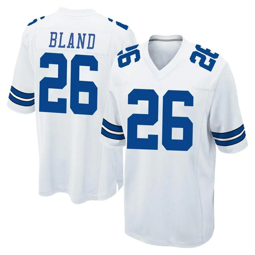 Parkc D.Cowboys #26 DaRon Bland Player White Home Game Stitched Jerseys