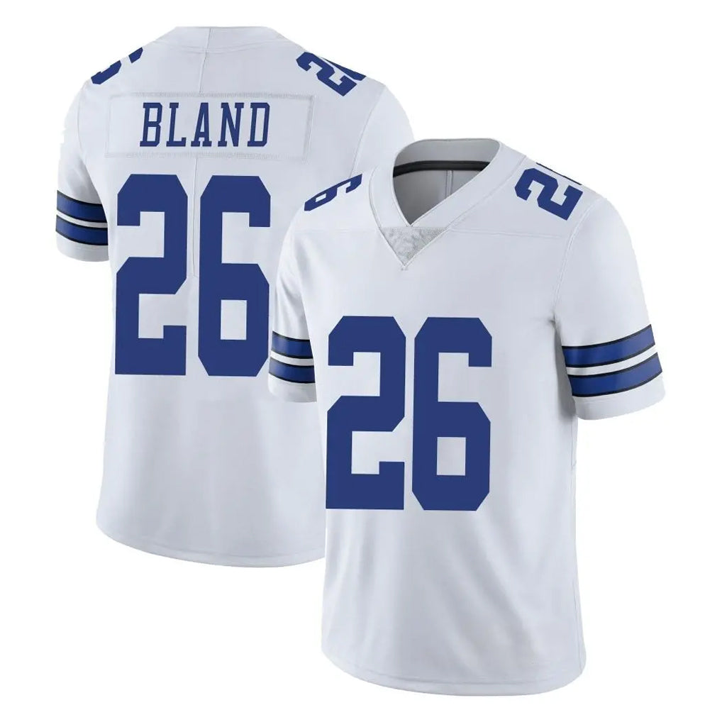 Parkc D.Cowboys #26 DaRon Bland Player White Vapor Untouchable Limited Home Game Stitched Jerseys
