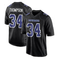 Parkc D.Cowboys #34 Jalen Thompson Player Carbon Black Fashion Home Game Stitched Jerseys