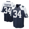 Parkc D.Cowboys #34 Jalen Thompson Player Navy-White Alternate Home Game Stitched Jerseys