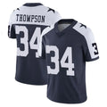 Parkc D.Cowboys #34 Jalen Thompson Player Navy-White Limited Alternate Vapor Untouchable Home Game Stitched Jerseys
