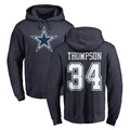 Parkc D.Cowboys #34 Jalen Thompson Player Navy Pullover Hoodies Limited Stitched Jerseys
