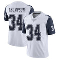 Parkc D.Cowboys #34 Jalen Thompson Player White-Navy Limited Color Rush Vapor Untouchable Home Game Stitched Jerseys