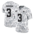 Parkc D.Cowboys #3 George Pickens Player Arctic Camo Salute to Service Limited Home Game Stitched Jerseys