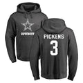 Parkc D.Cowboys #3 George Pickens Player Ash One Color Pullover Hoodie Limited Stitched Jerseys