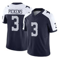 Parkc D.Cowboys #3 George Pickens Player Navy-White Limited Alternate Vapor F.U.S.E. Home Game Stitched Jerseys