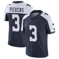 Parkc D.Cowboys #3 George Pickens Player Navy-White Limited Alternate Vapor Untouchable Home Game Stitched Jerseys