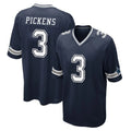 Parkc D.Cowboys #3 George Pickens Player Navy Home Game Stitched Jerseys