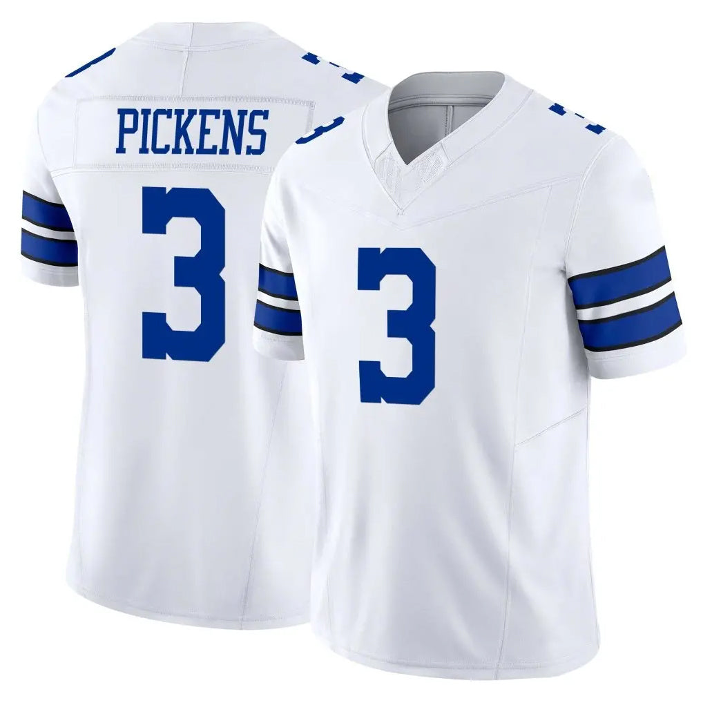 Parkc D.Cowboys #3 George Pickens Player White Limited Vapor F.U.S.E. Home Game Stitched Jerseys