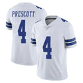 Parkc D.Cowboys #4 Dak Prescott Player White Vapor Untouchable Limited Home Game Stitched Jerseys