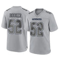 Parkc D.Cowboys #52 Tyler Booker Player Gray Atmosphere Fashion Home Game Stitched Jerseys