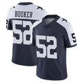 Parkc D.Cowboys #52 Tyler Booker Player Navy-White Limited Alternate Vapor Untouchable Home Game Stitched Jerseys