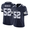 Parkc D.Cowboys #52 Tyler Booker Player Navy Limited Vapor F.U.S.E. Home Game Stitched Jerseys