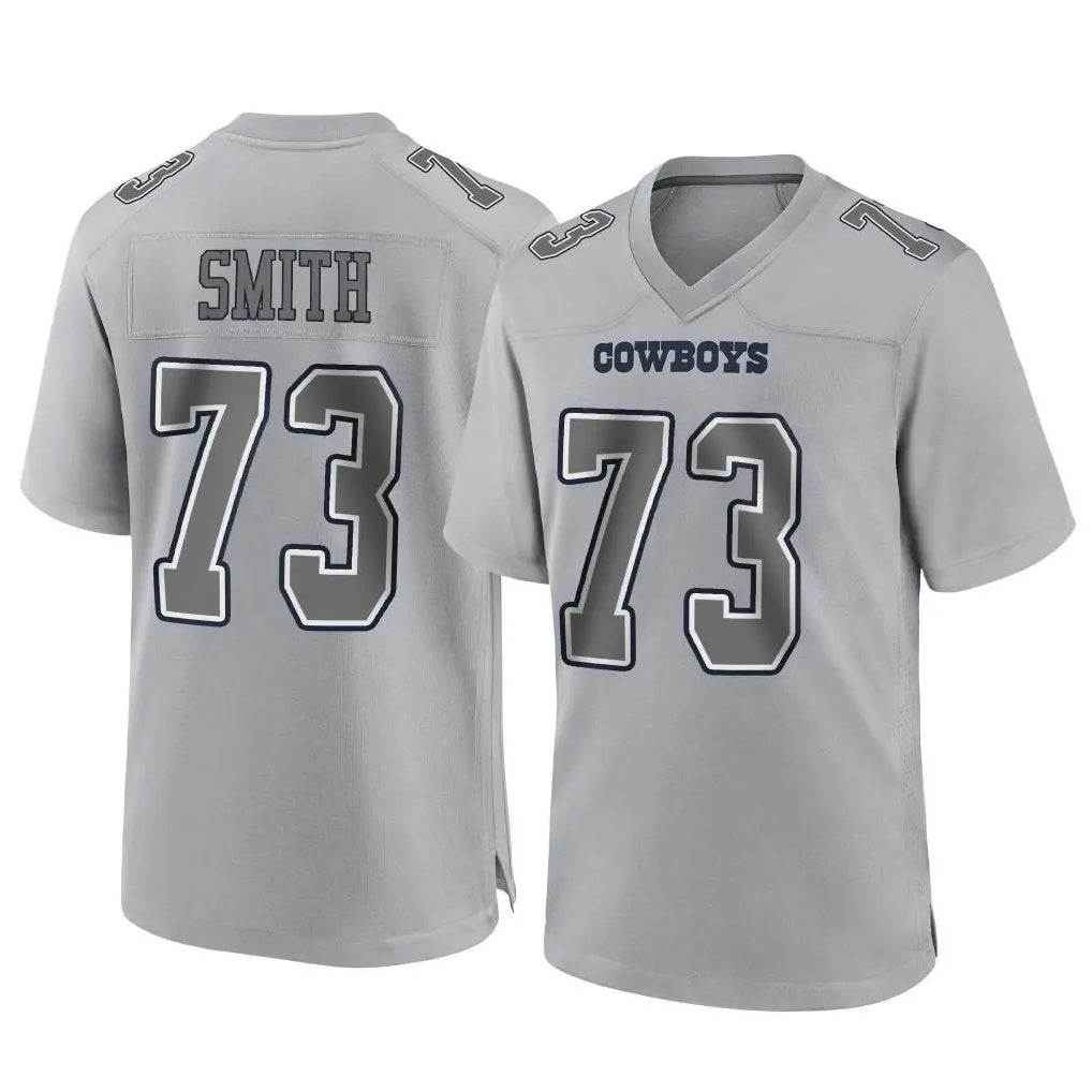Parkc D.Cowboys #73 Tyler Smith Player Gray Atmosphere Fashion Home Game Stitched Jerseys