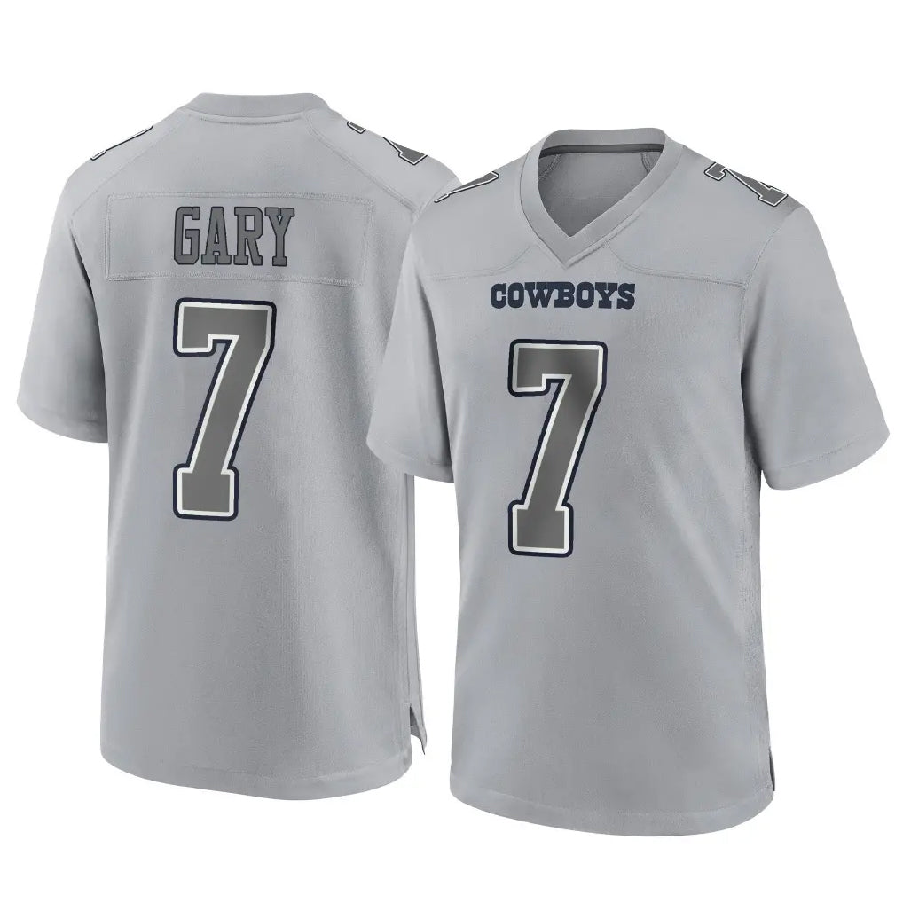 Parkc D.Cowboys #7 Rashan Gary Player Gray Atmosphere Fashion Home Game Stitched Jerseys