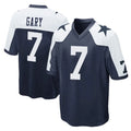 Parkc D.Cowboys #7 Rashan Gary Player Navy-White Alternate Home Game Stitched Jerseys