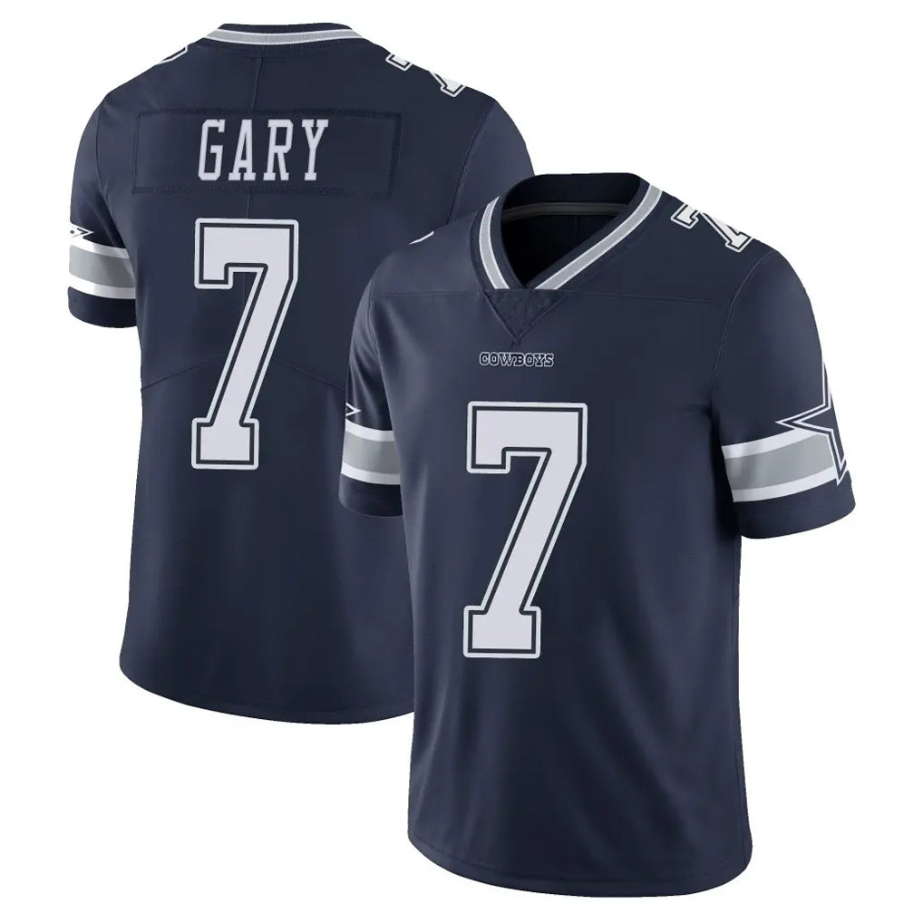 Parkc D.Cowboys #7 Rashan Gary Player Navy Vapor Untouchable Limited Home Game Stitched Jerseys