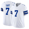Parkc D.Cowboys #7 Rashan Gary Player White Limited Vapor F.U.S.E. Home Game Stitched Jerseys
