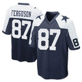 Parkc D.Cowboys #87 Jake Ferguson Player Navy-White Alternate Home Game Stitched Jerseys