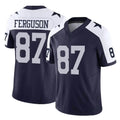 Parkc D.Cowboys #87 Jake Ferguson Player Navy-White Limited Alternate Vapor F.U.S.E. Home Game Stitched Jerseys