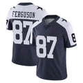 Parkc D.Cowboys #87 Jake Ferguson Player Navy-White Limited Alternate Vapor Untouchable Home Game Stitched Jerseys