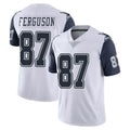 Parkc D.Cowboys #87 Jake Ferguson Player White-Navy Limited Color Rush Vapor Untouchable Home Game Stitched Jerseys