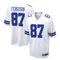 Parkc D.Cowboys #87 Jake Ferguson Player White Home Game Stitched Jerseys