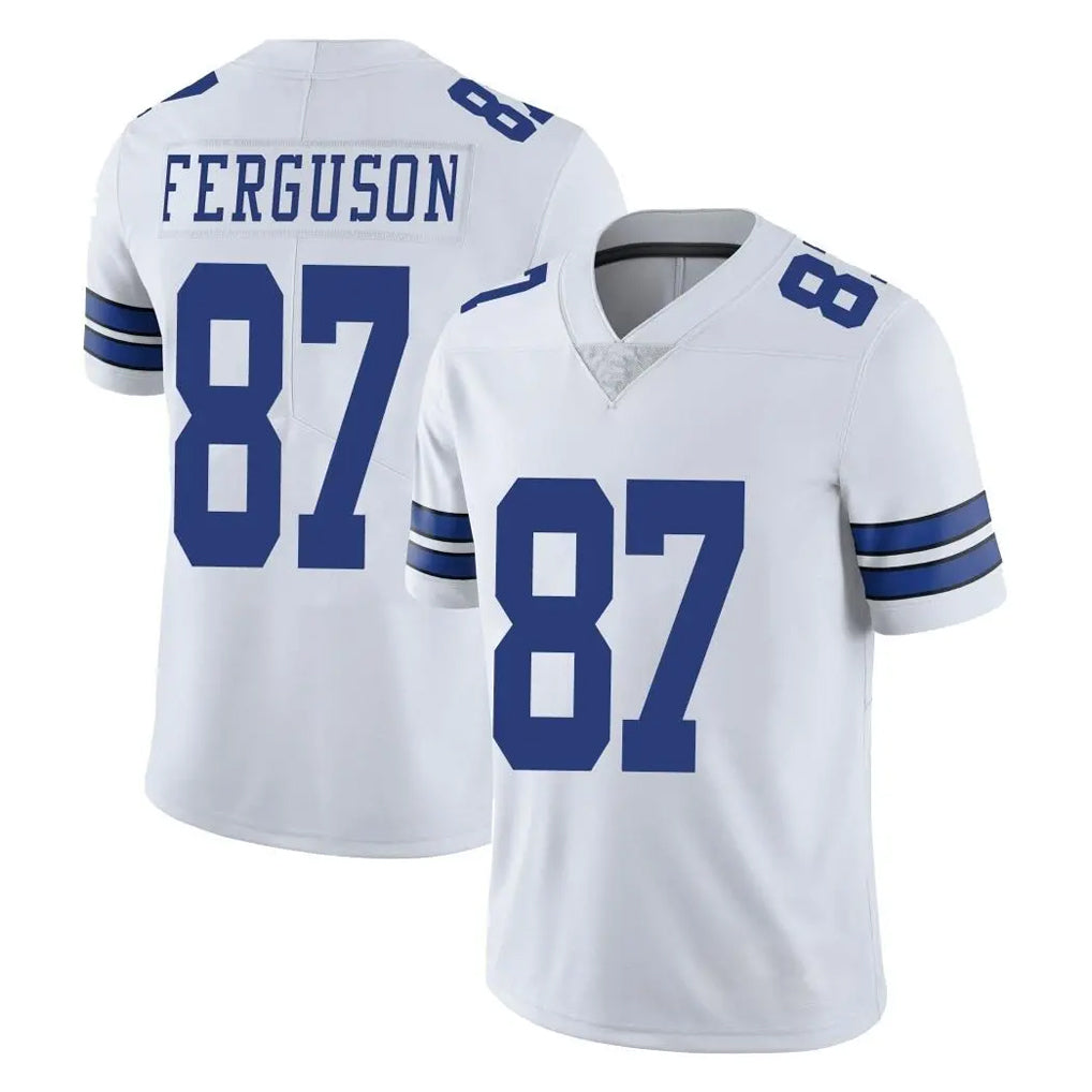 Parkc D.Cowboys #87 Jake Ferguson Player White Vapor Untouchable Limited Home Game Stitched Jerseys