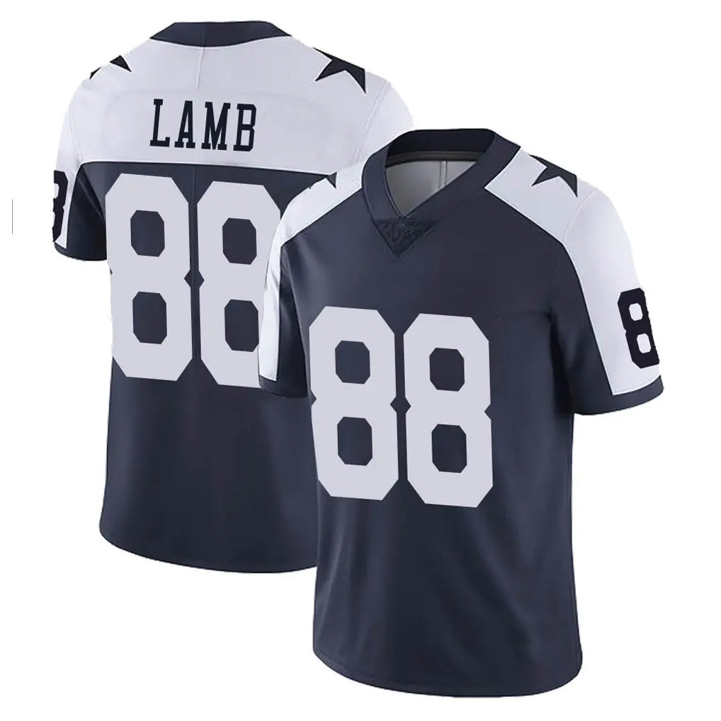 Parkc D.Cowboys #88 CeeDee Lamb Player Navy-White Limited Alternate Vapor Untouchable Home Game Stitched Jerseys