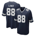 Parkc D.Cowboys #88 CeeDee Lamb Player Navy Home Game Stitched Jerseys