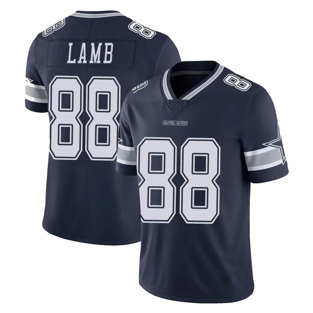 Parkc D.Cowboys #88 CeeDee Lamb Player Navy Vapor Untouchable Limited Home Game Stitched Jerseys