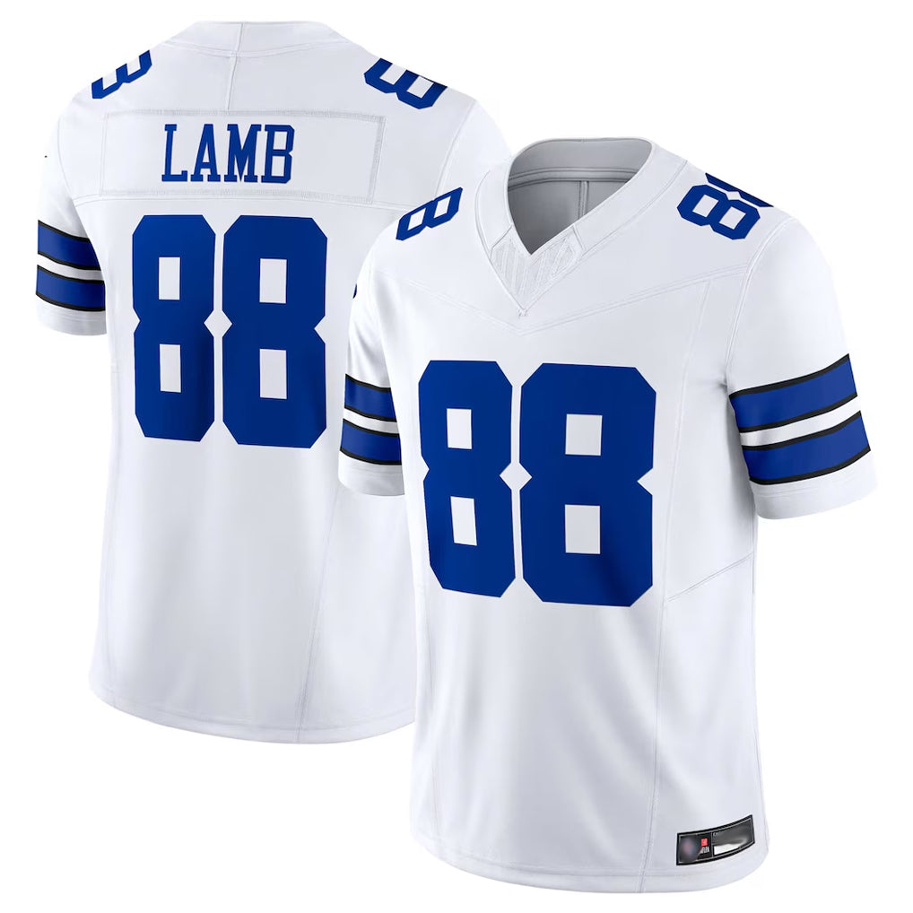 Parkc D.Cowboys #88 CeeDee Lamb Player White Limited Vapor F.U.S.E. Home Game Stitched Jerseys
