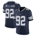 Parkc D.Cowboys #92 Quinnen Williams Player Navy Vapor Untouchable Limited Home Game Stitched Jerseys