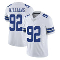 Parkc D.Cowboys #92 Quinnen Williams Player White Vapor Untouchable Limited Home Game Stitched Jerseys