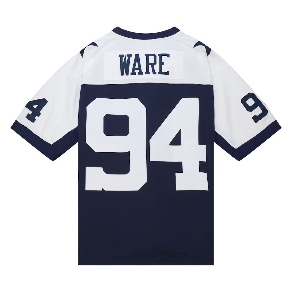 Parkc D.Cowboys #94 DeMarcus Ware Mitchell & Ness Navy 2011 Alternate Legacy Replica JerseyReplica Jersey