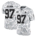 Parkc D.Cowboys #97 Kenny Clark Player Arctic Camo Salute to Service Limited Home Game Stitched Jerseys