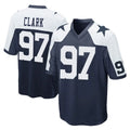 Parkc D.Cowboys #97 Kenny Clark Player Navy-White Alternate Home Game Stitched Jerseys
