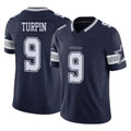 Parkc D.Cowboys #9 KaVontae Turpin Player Navy Limited Vapor F.U.S.E. Home Game Stitched Jerseys