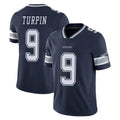 Parkc D.Cowboys #9 KaVontae Turpin Player Navy Vapor Untouchable Limited Home Game Stitched Jerseys