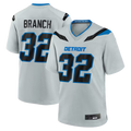Parkc D.Lions #32 Brian Branch Silver 2026 Rivalries Collection Game Stitched Jerseys
