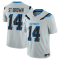 Parkc D.Lions #14 Amon-Ra St. Brown Silver 2026 Rivalries Collection Limited Stitched Jerseys
